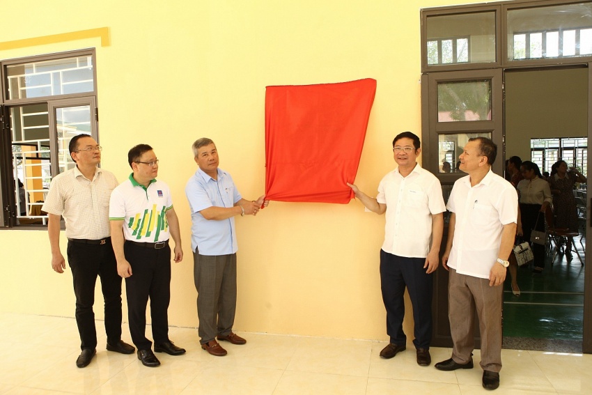 Petrovietnam hỗ trợ xây dựng trường, trạm tại huyện Triệu Sơn, tỉnh Thanh Hóa